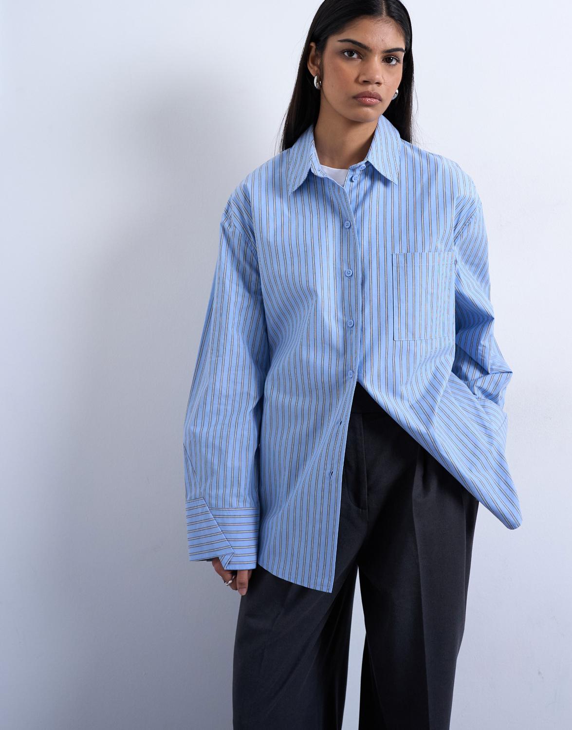 TSDEMI OVERSIZED COTTON SHIRT